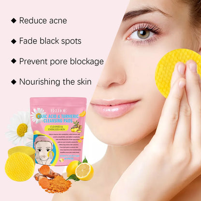 Turmeric Kojic Acid Cleansing Pads