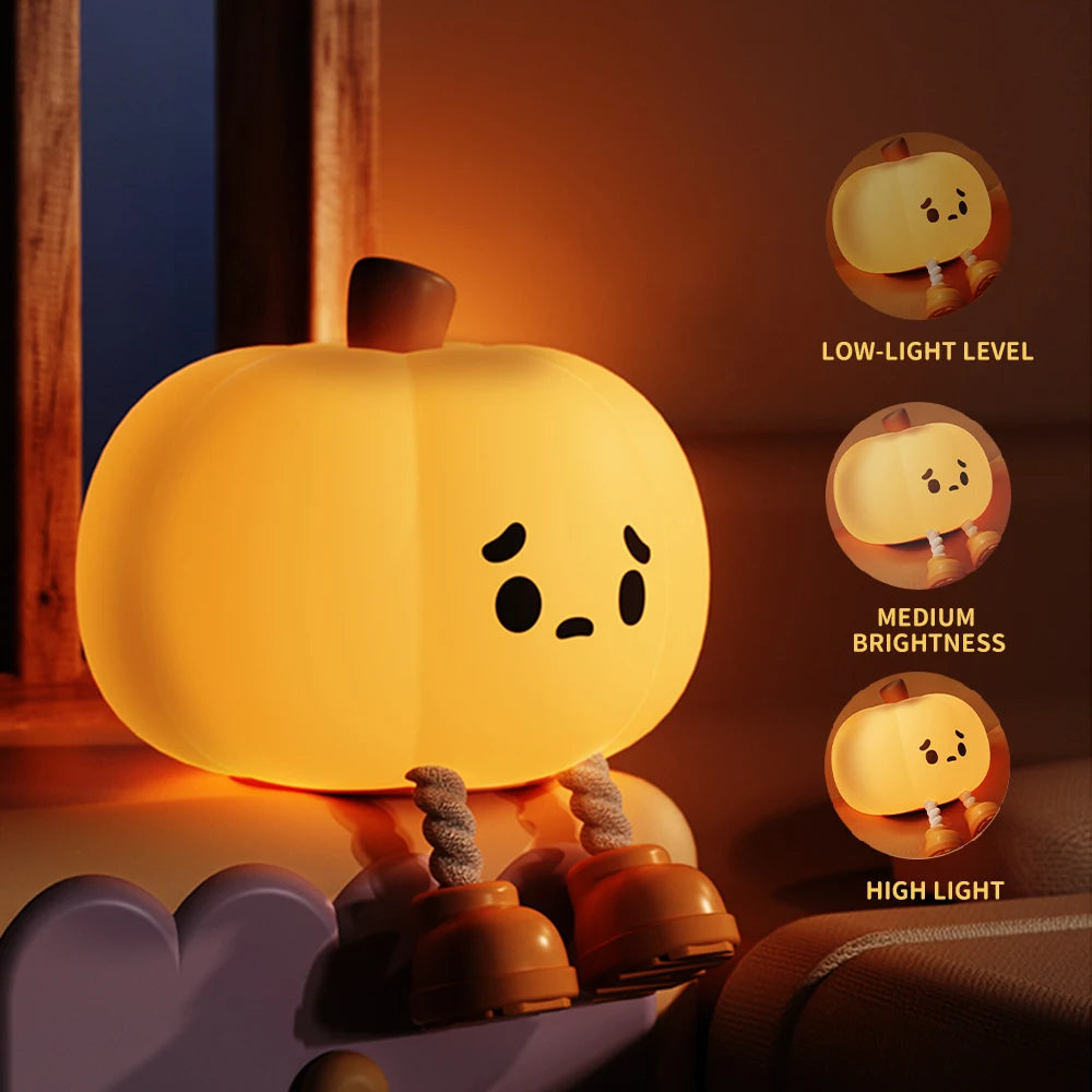 Lil' Punkin Squishy Night Light